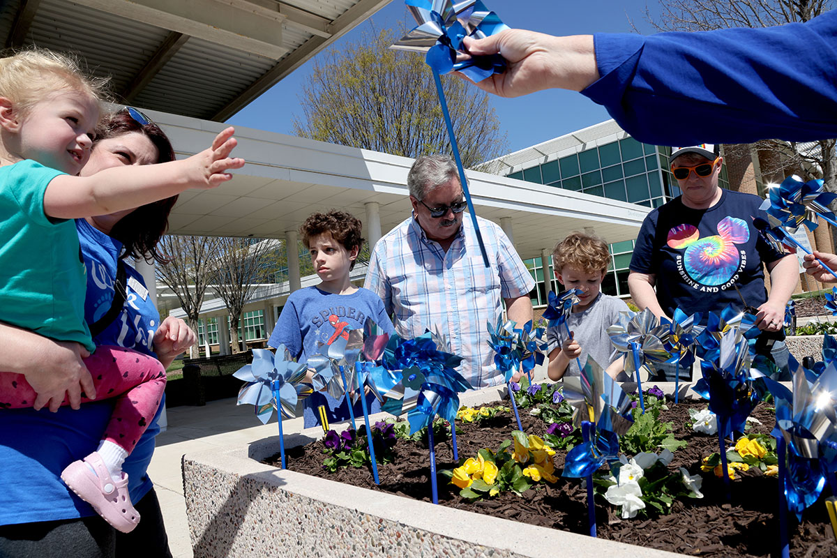 Pinwheels Planted, April Proclaimed as Child Abuse Prevention Month